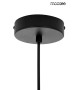 MOOSEE lampa wisząca SPINNER 19 czarna