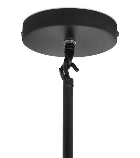 MOOSEE lampa wisząca CANDELABR 6 czarna