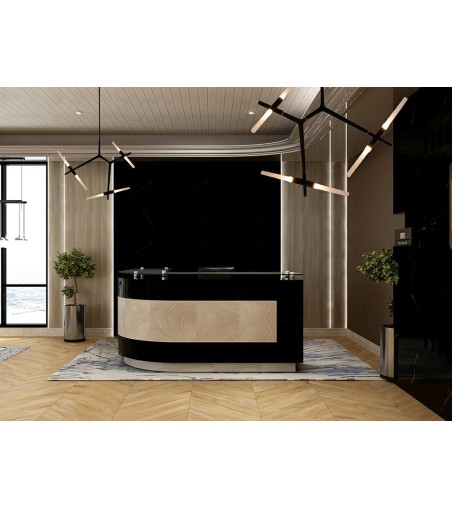 MOOSEE lampa wisząca CANDELABR 6 czarna