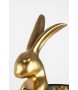 KARE lampa stołowa RABBIT 68 cm  złota / czarna