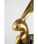 KARE lampa stołowa RABBIT 68 cm  złota / czarna
