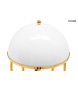 MOOSEE lampa stołowa BOTTEGA złota / biała