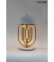 MOOSEE lampa stołowa BOTTEGA złota / biała