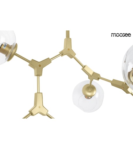 MOOSEE lampa wisząca SPLIT 6 złota