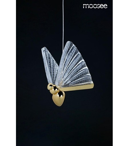MOOSEE lampa wisząca BUTTERFLY S złota