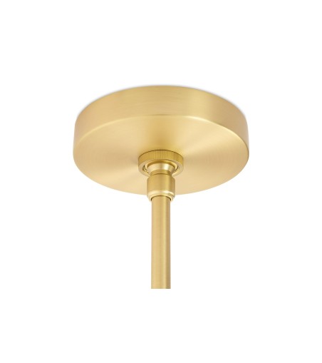 MOOSEE lampa wisząca PLANETARIO 15 GOLD   złota - klosze szronione