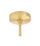 MOOSEE lampa wisząca PLANETARIO 15 GOLD   złota - klosze szronione