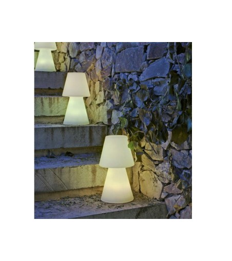 NEW GARDEN lampa LOLA 30 BATTERY biała