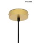 MOOSEE lampa wisząca EDEN złota