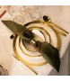 KARE komplet 4 misek BELL 15 cm           biało-złoty