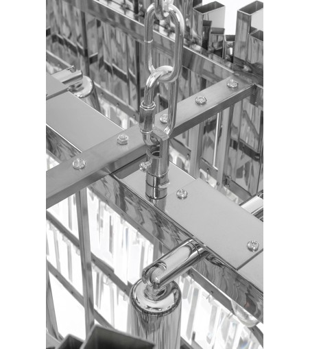 MOOSEE lampa wisząca IMPERIAL LONG        SILVER 90