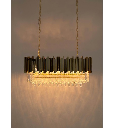 MOOSEE lampa wisząca IMPERIAL LONG        SILVER 90