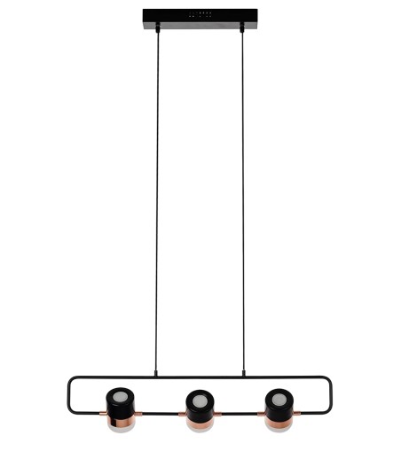 MOOSEE lampa wisząca BLINK 3 czarna