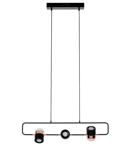 MOOSEE lampa wisząca BLINK 3 czarna