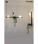 MOOSEE lampa ścienna PLANT WALL czarna