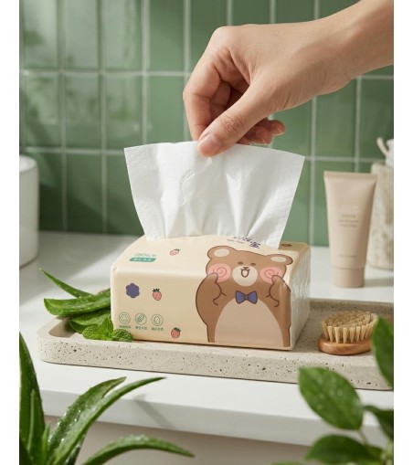 Zestaw 4 opakowań chusteczek 4-warstwowe  SHP SOFT 4