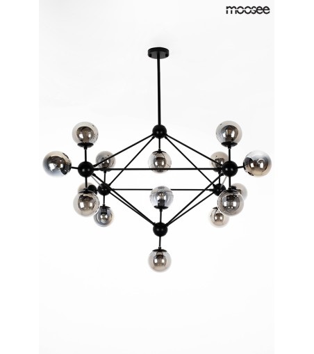 MOOSEE lampa wisząca ASTRIFERO 15 czarna