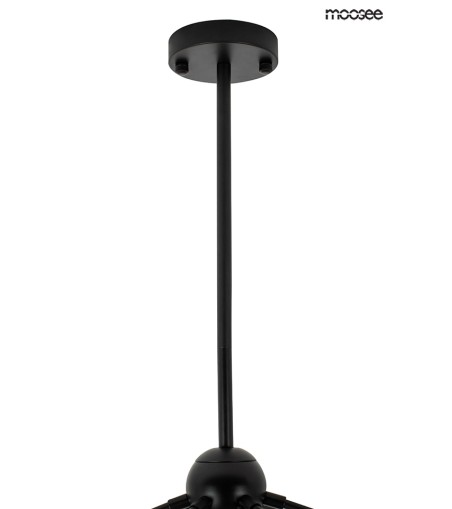 MOOSEE lampa wisząca ASTRIFERO 15 czarna