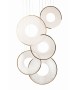 MOOSEE lampa wisząca STARDUST złota