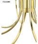 MOOSEE lampa wisząca GRACIA złota