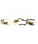 MOOSEE lampa wisząca CHAIN 210 złota