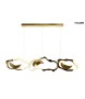 MOOSEE lampa wisząca CHAIN 210 złota