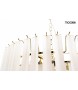 MOOSEE lampa wisząca GORDON 80 złota