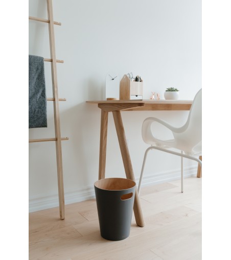 UMBRA kosz na śmieci WOODROW - charcoal