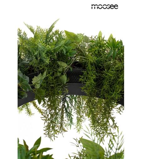 MOOSEE lampa wisząca GARDENS 160 czarna