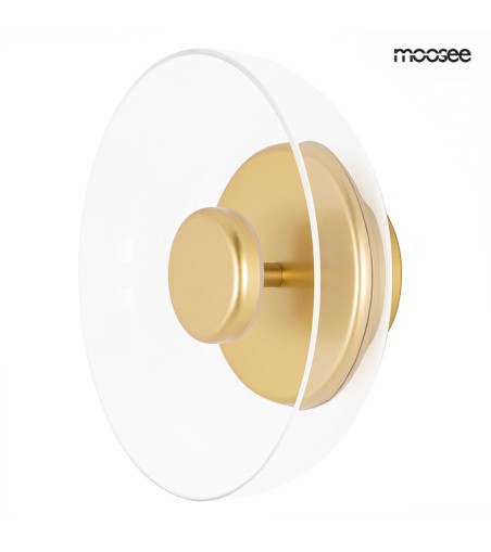 MOOSEE lampa ścienna EDEN WALL złota