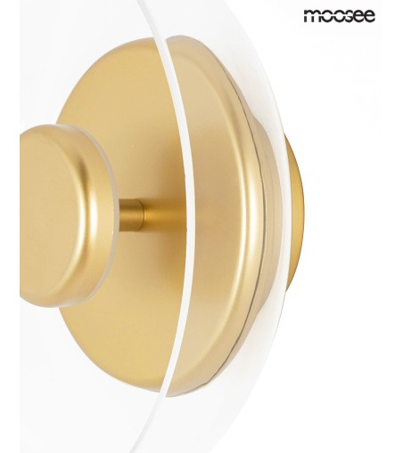 MOOSEE lampa ścienna EDEN WALL złota