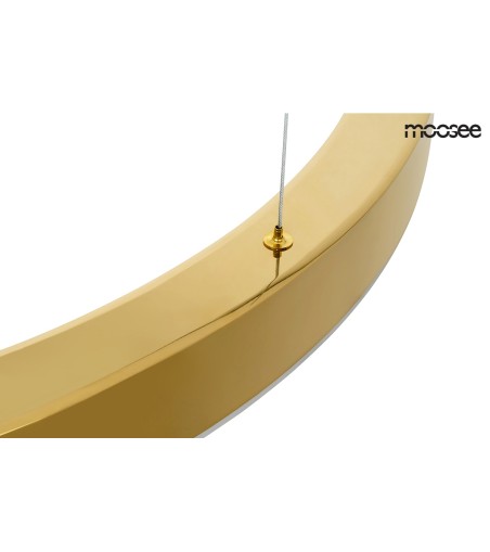 MOOSEE lampa wisząca RING LUXURY 90  złota