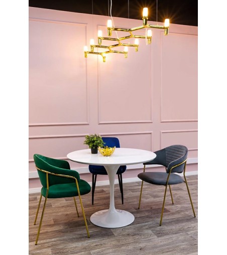 MOOSEE lampa wisząca ATOMIC LONG złota