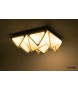 MOOSEE lampa sufitowa / plafon PYRAMIDS   złota