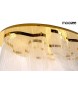 MOOSEE lampa sufitowa / plafon FIREFLY    180 złota