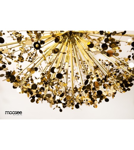 MOOSEE lampa wisząca MONETE 50 złota