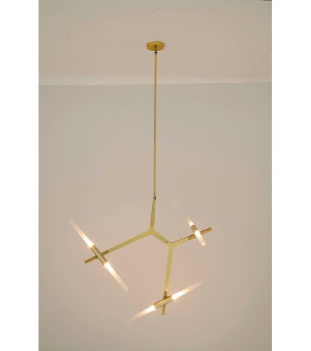 MOOSEE lampa wisząca CANDELABR 6 złota