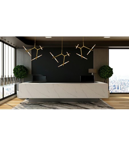 MOOSEE lampa wisząca CANDELABR 6 złota