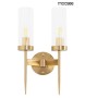 MOOSEE lampa ścienna TORCH TWIN złota