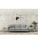 MOOSEE lampa ścienna SHADOW MULTI czarna