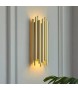 MOOSEE lampa ścienna TUBO złota