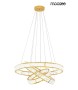 MOOSEE lampa wisząca LIBERTY TRIPLES złota