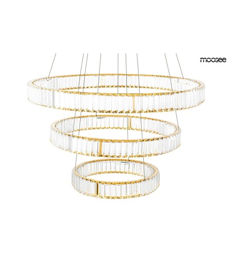 MOOSEE lampa wisząca LIBERTY TRIPLES złota