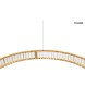 MOOSEE lampa wisząca LIBERTY TRIPLES złota