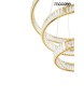MOOSEE lampa wisząca LIBERTY TRIPLES złota