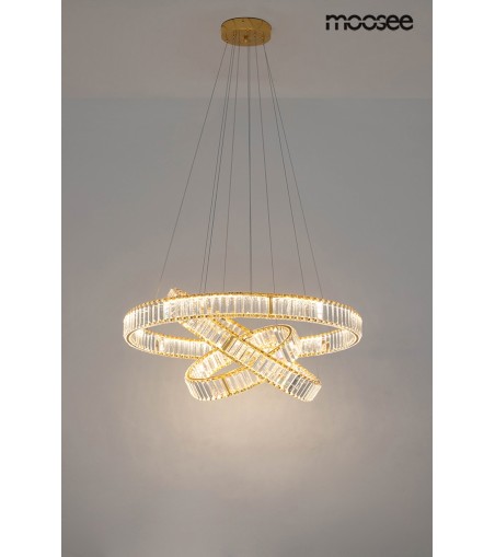 MOOSEE lampa wisząca LIBERTY TRIPLES złota