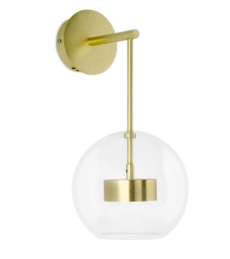 MOOSEE lampa ścienna CAPRI WALL złota