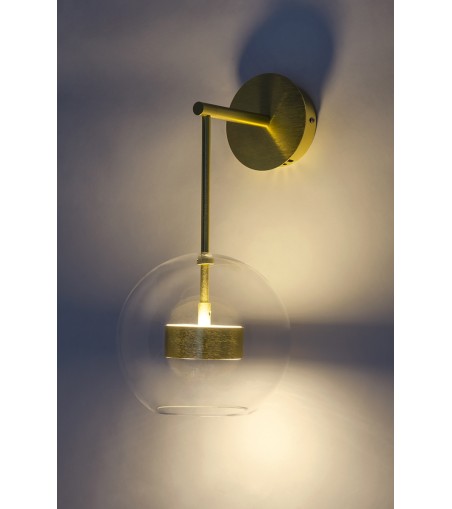 MOOSEE lampa ścienna CAPRI WALL złota