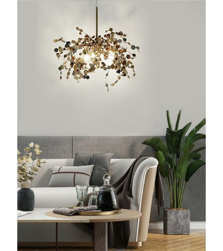 MOOSEE lampa wisząca MONETE SINGLE złota