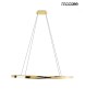 MOOSEE lampa wisząca ANILLO 120 złota